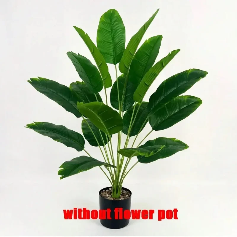 18 feuilles plantes artificielles