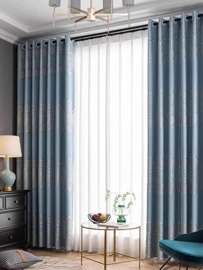 Rideau chambre Ins Style lumière luxe occultant