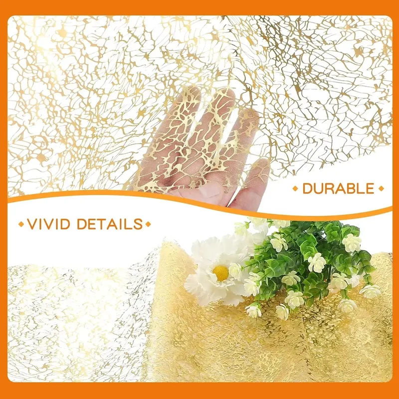Nappe Table doré à paillettes
