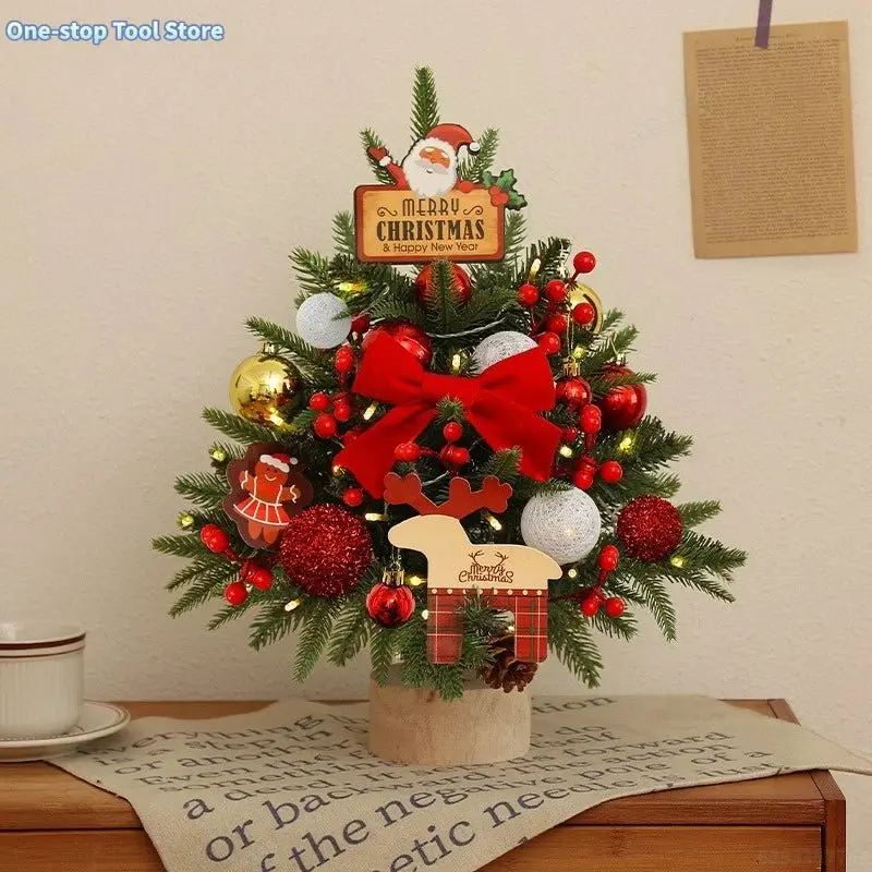 Mini ensemble d'arbre de noël