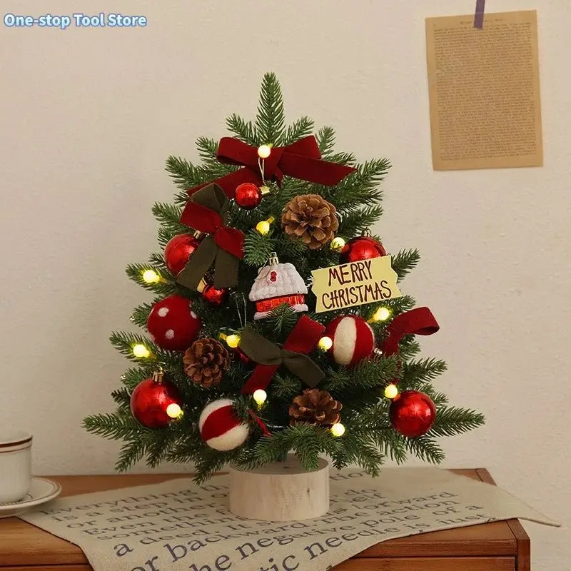 Mini ensemble d'arbre de noël