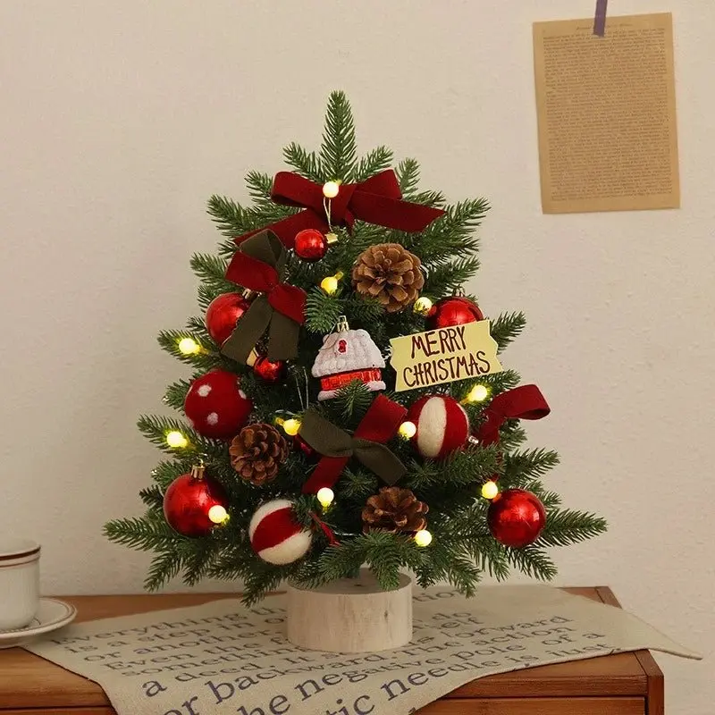 Mini ensemble d'arbre de noël