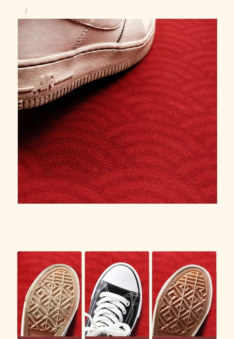 Tapis rond de luxe de Style Simple rouge
