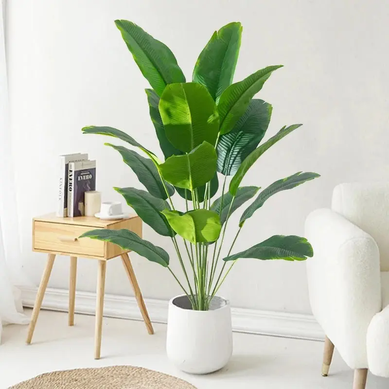 Plantes artificielles grand palmier tropical