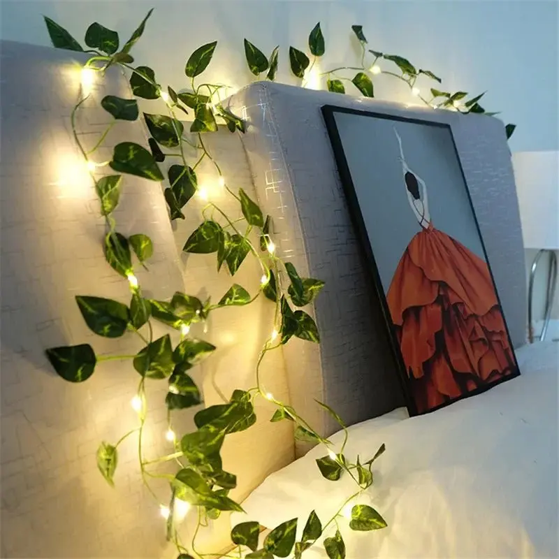 Guirlande lumineuse verte pour sapin de Noël