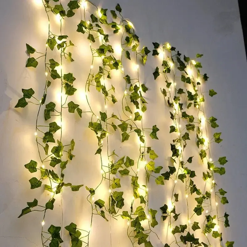 Guirlande lumineuse verte pour sapin de Noël