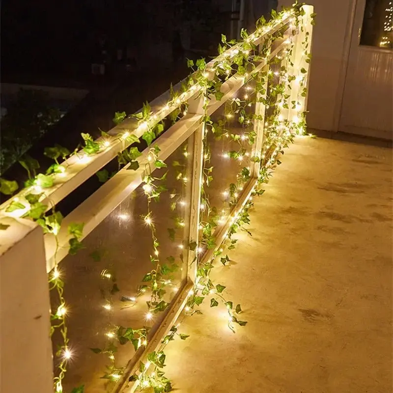 Guirlande lumineuse verte pour sapin de Noël