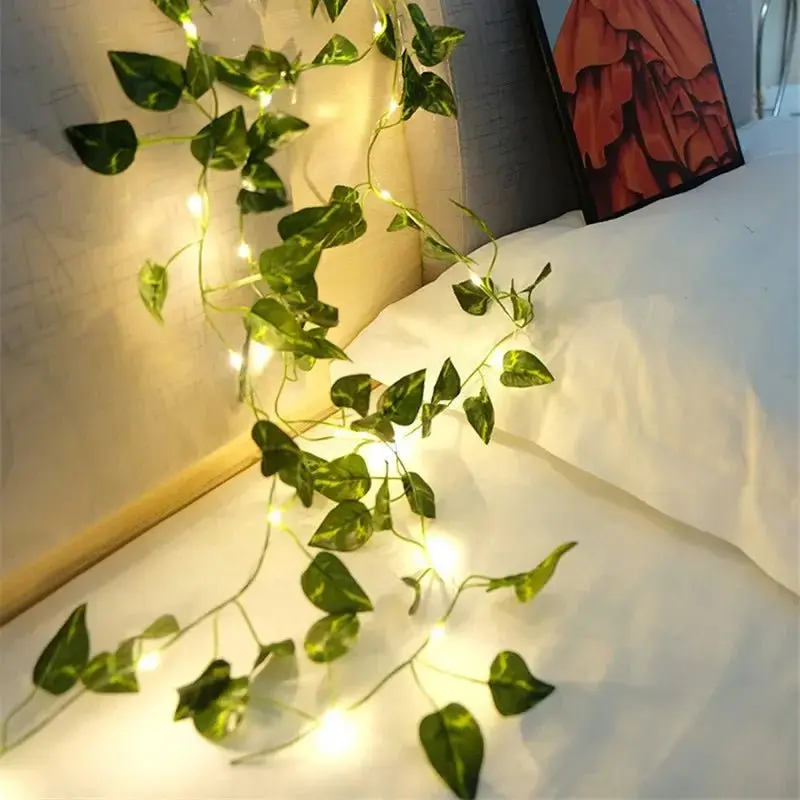 Guirlande lumineuse verte pour sapin de Noël