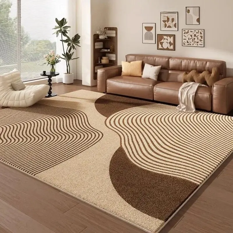 Tapis de salon couleur crème | Douceur Élégante