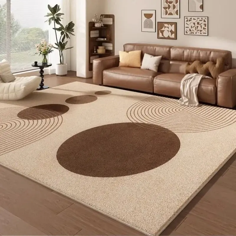 Tapis de salon couleur crème | Douceur Élégante