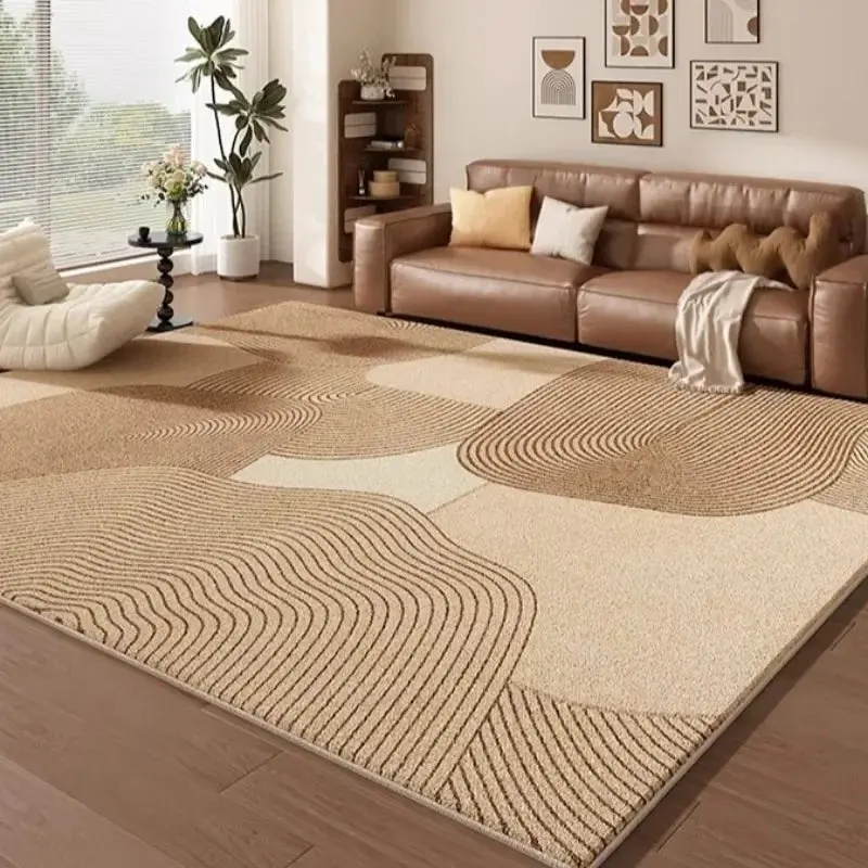 Tapis de salon couleur crème | Douceur Élégante