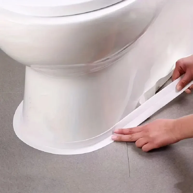 Bande auto-adhésive de toilette