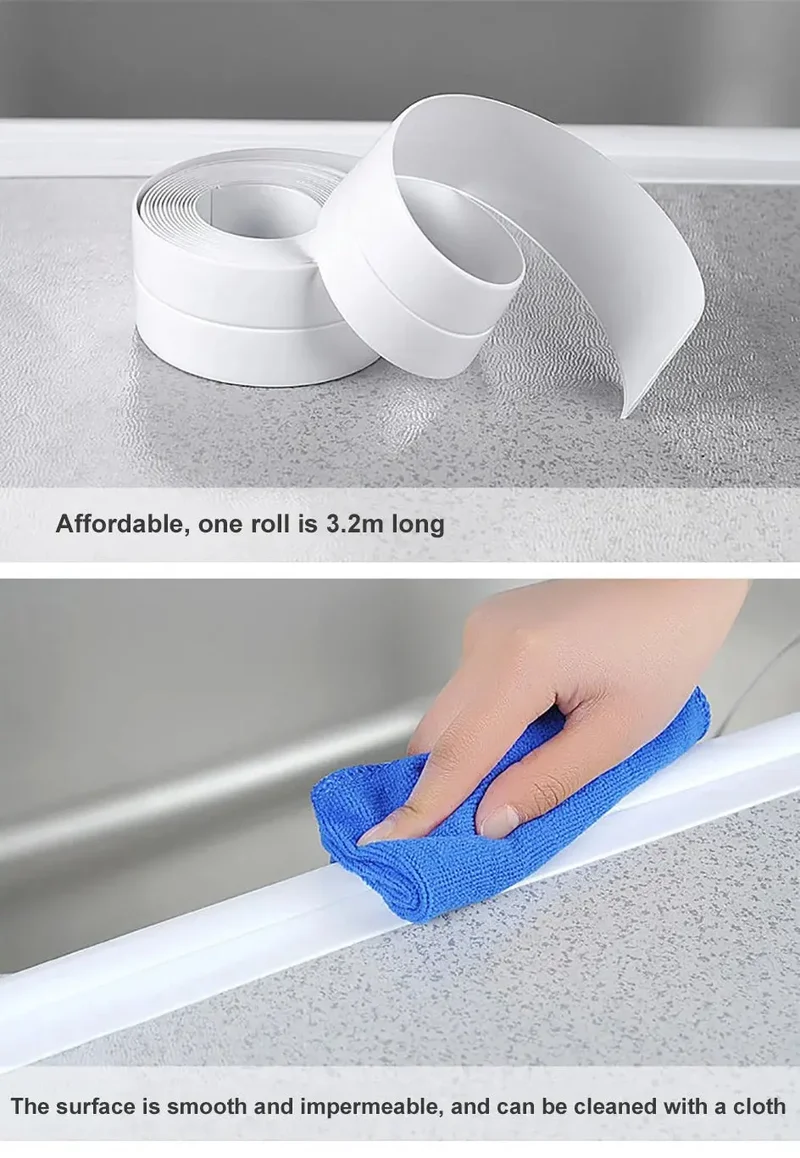 Bande auto-adhésive de toilette