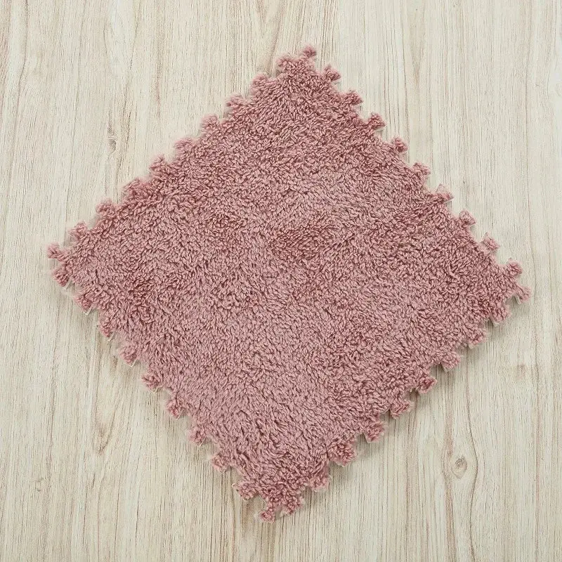 Tapis de jeu en peluche douce pour enfants
