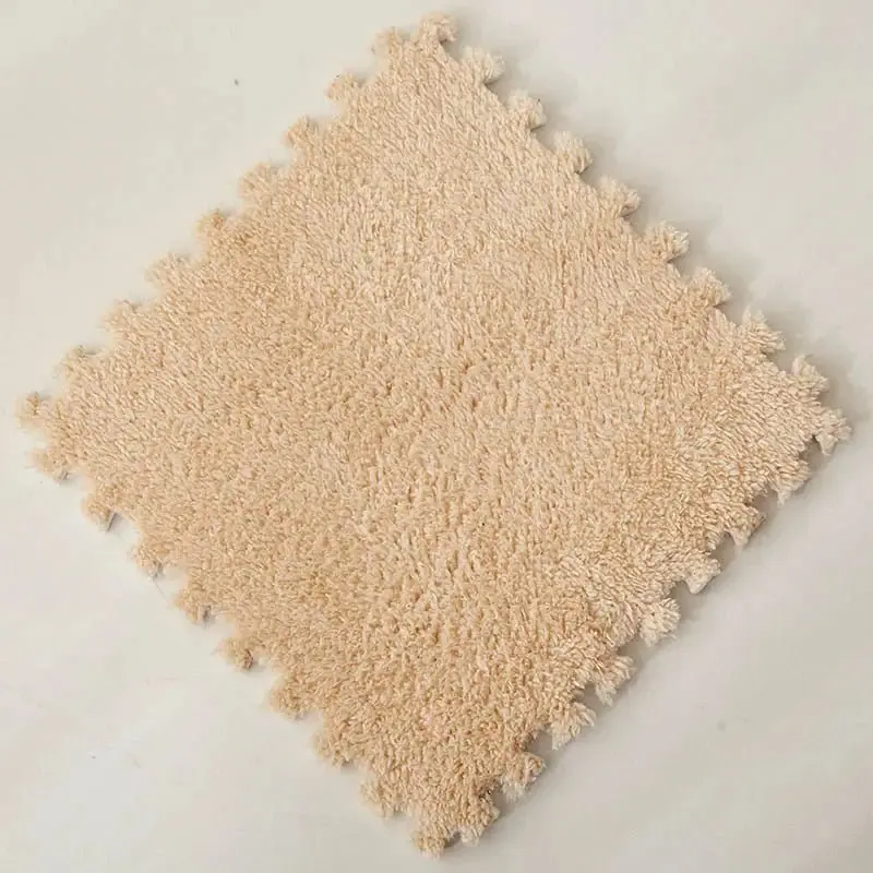 Tapis de jeu en peluche douce pour enfants