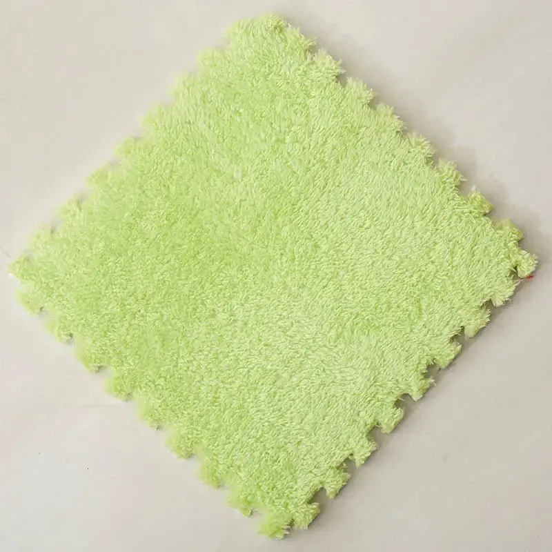 Tapis de jeu en peluche douce pour enfants