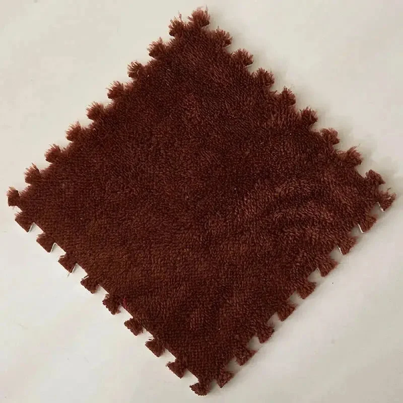 Tapis de jeu en peluche douce pour enfants