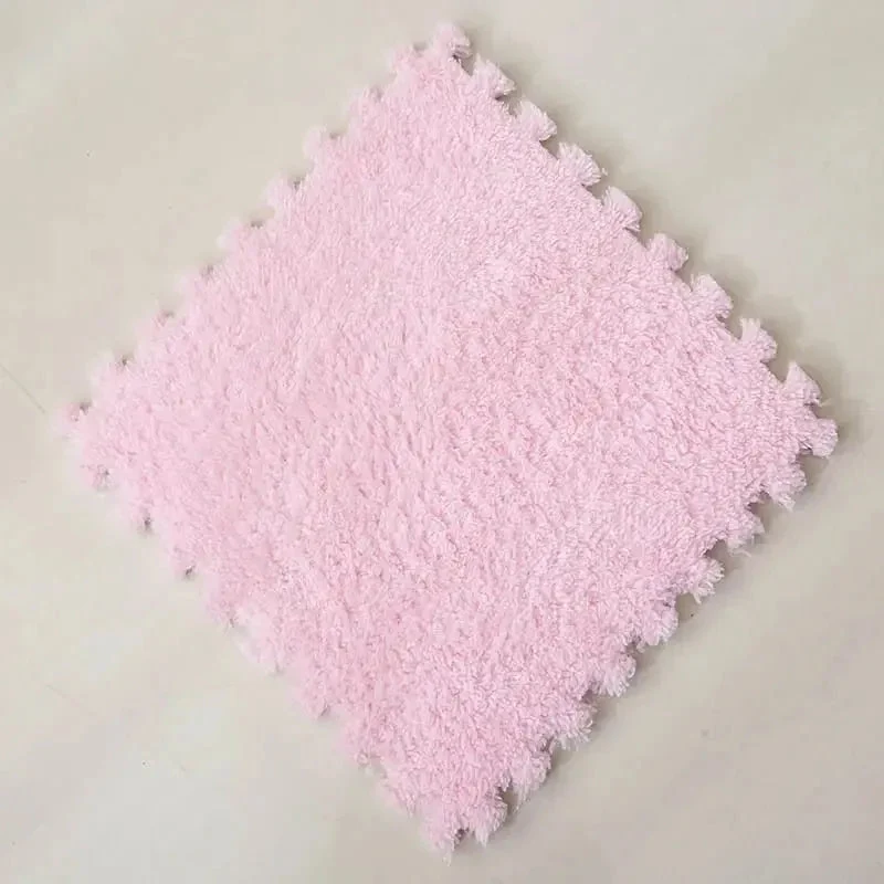 Tapis de jeu en peluche douce pour enfants