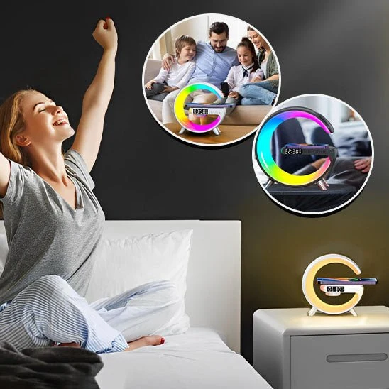 lampe de chevet design multifonction