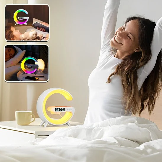 lampe de chevet design multifonction