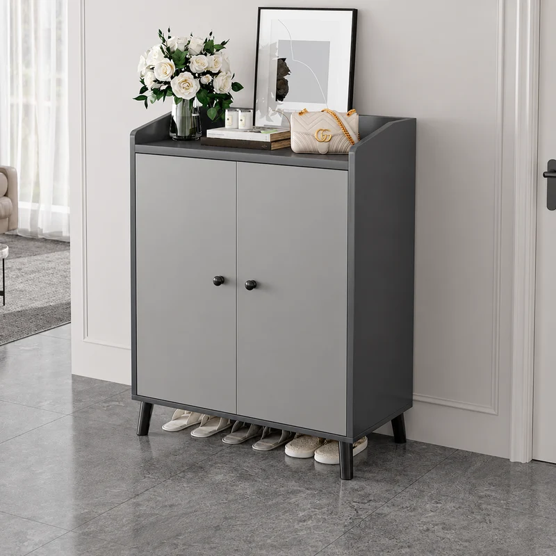Meuble de rangement à 2 portes – 3 étagères