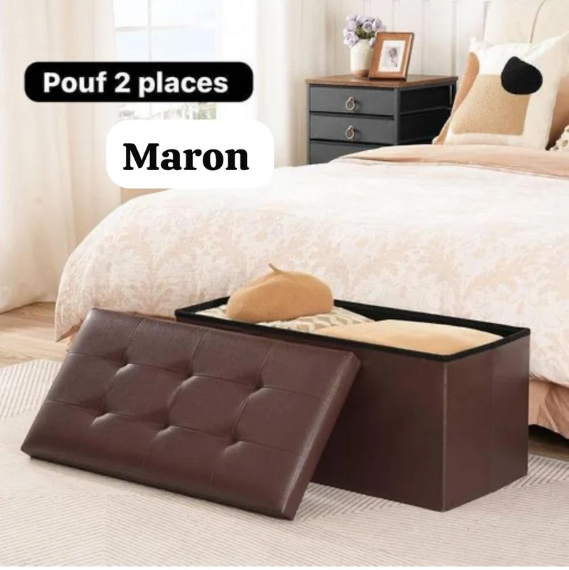 Poufe de rangement