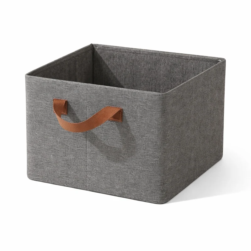 Boîtes de rangement pliables en tissus