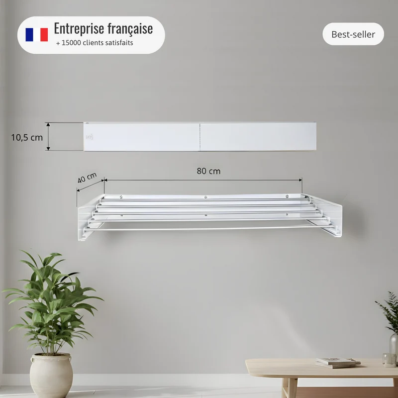 Notre étendoir invisible