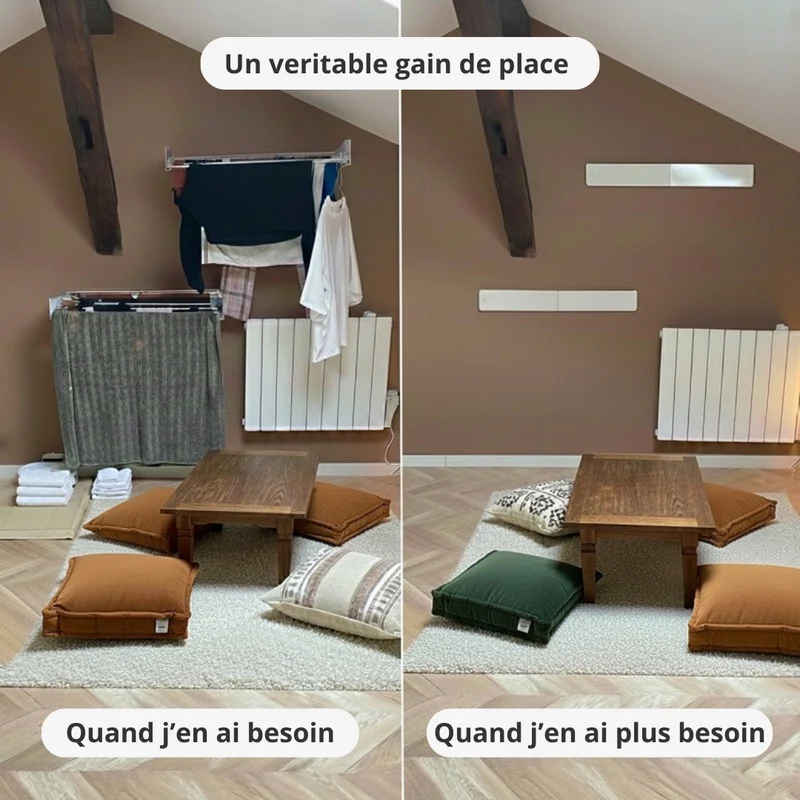 Notre étendoir invisible