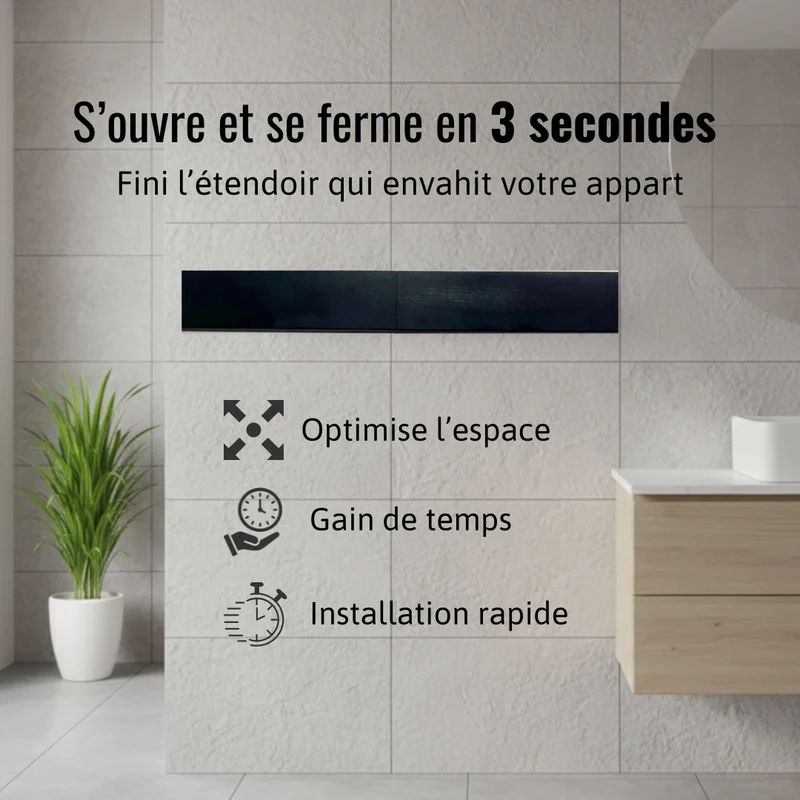 Notre étendoir invisible