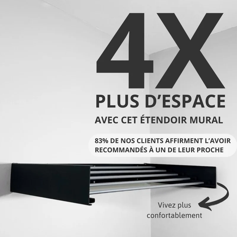Notre étendoir invisible
