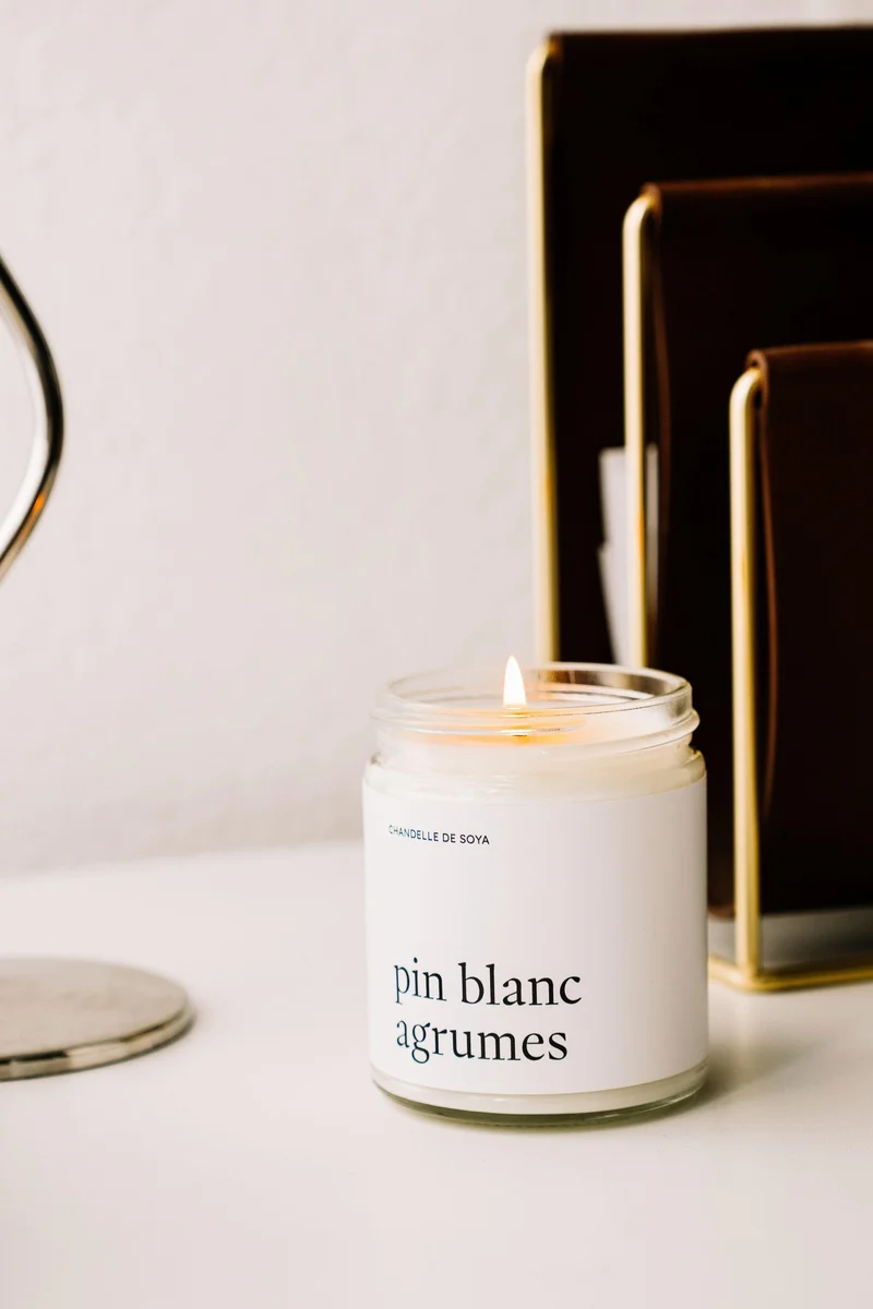 CHANDELLE DE SOYA - Pin blanc agrumes