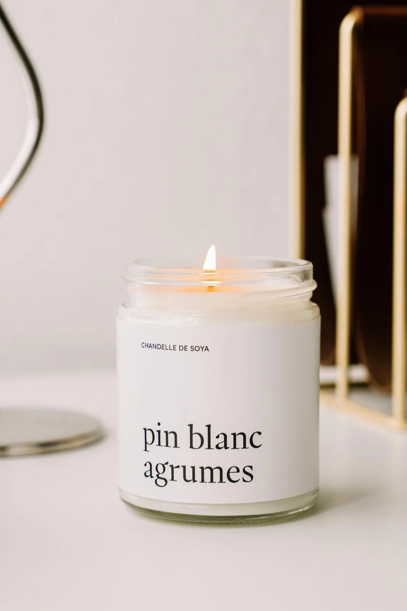 CHANDELLE DE SOYA - Pin blanc agrumes