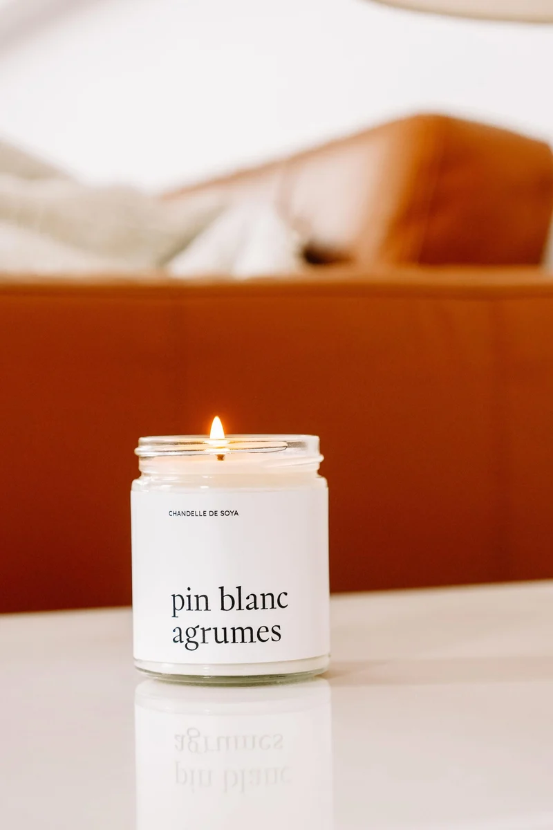 CHANDELLE DE SOYA - Pin blanc agrumes