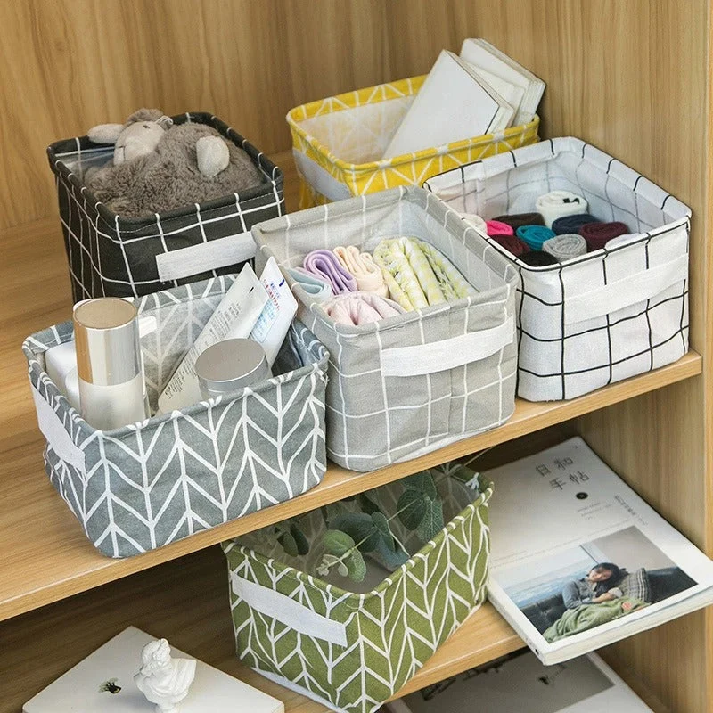Petit panier en tissu