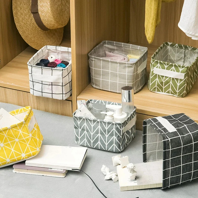 Petit panier en tissu