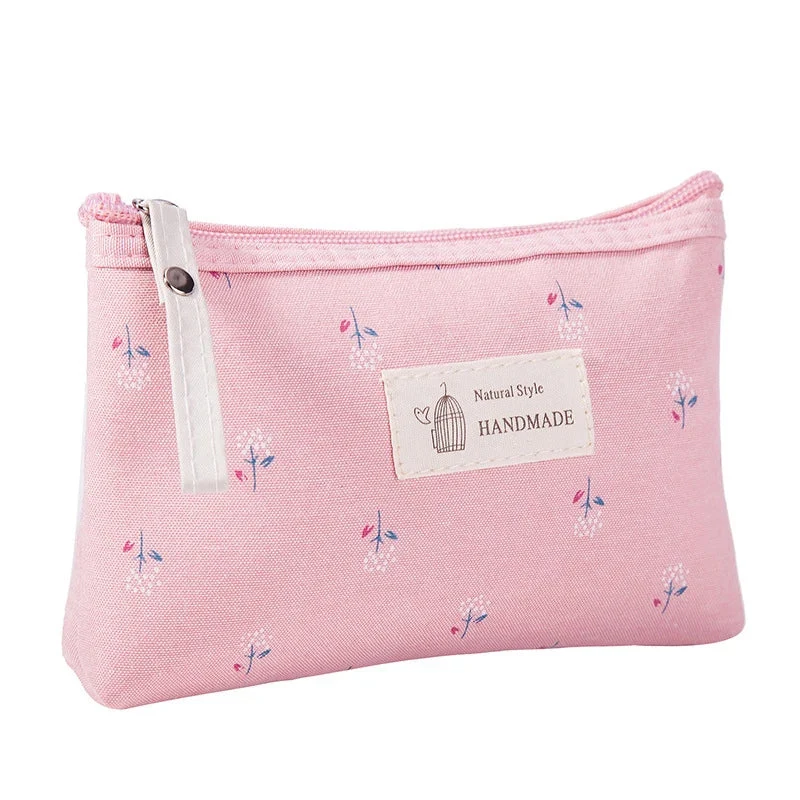 Trousse de toilette fleurie
