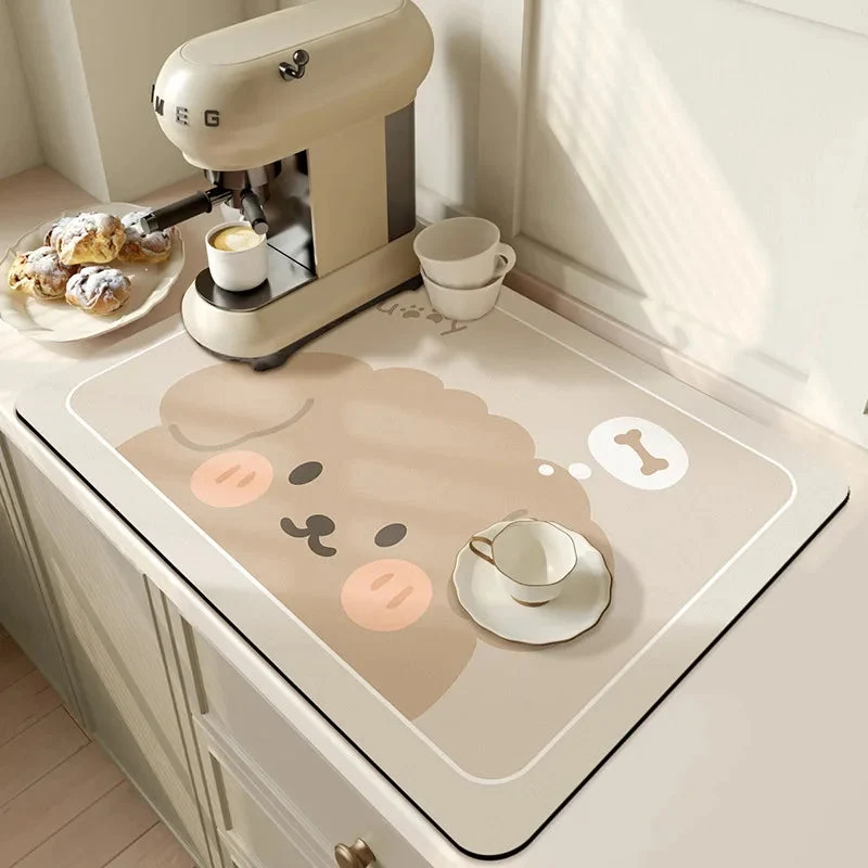 Tapis pour plan de travail