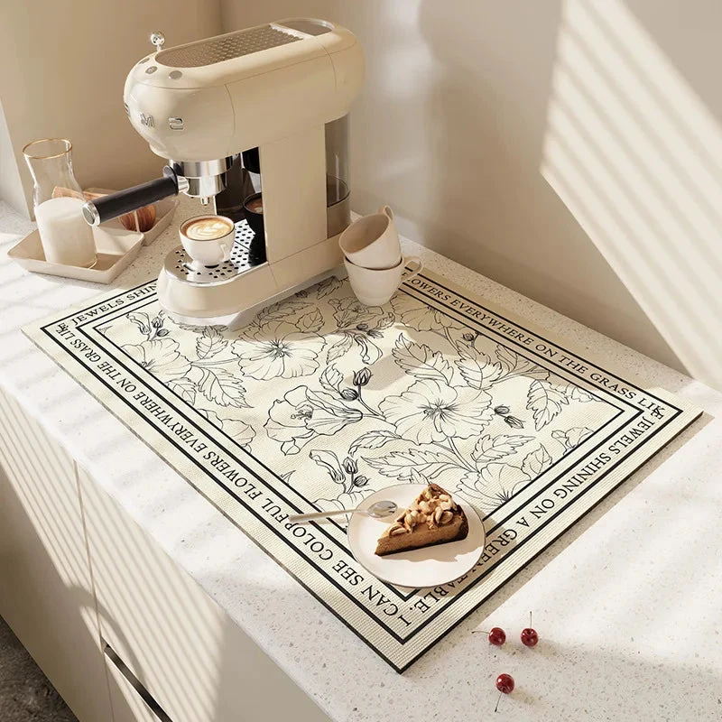 Tapis pour plan de travail