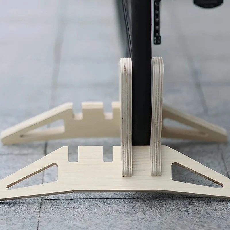 Support pour vélo en bois