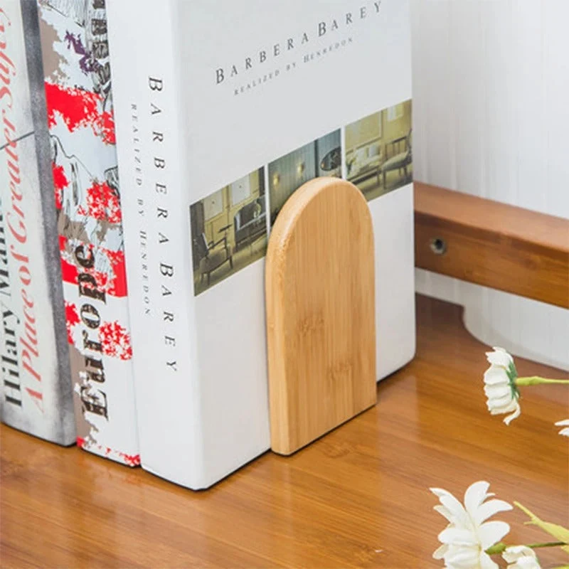 Serre-livre en bois