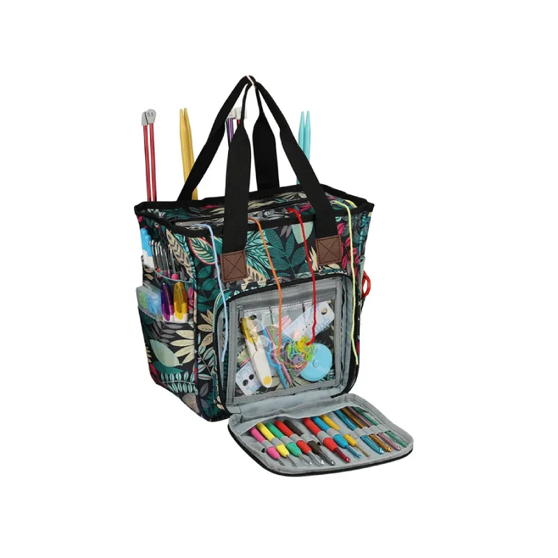 Sac de rangement pour le tricot