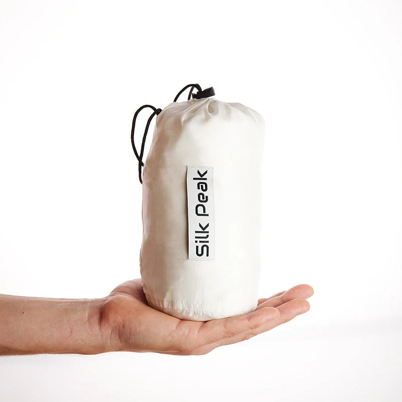 Drap de sac de couchage en soie 2 personnes Silk Peak