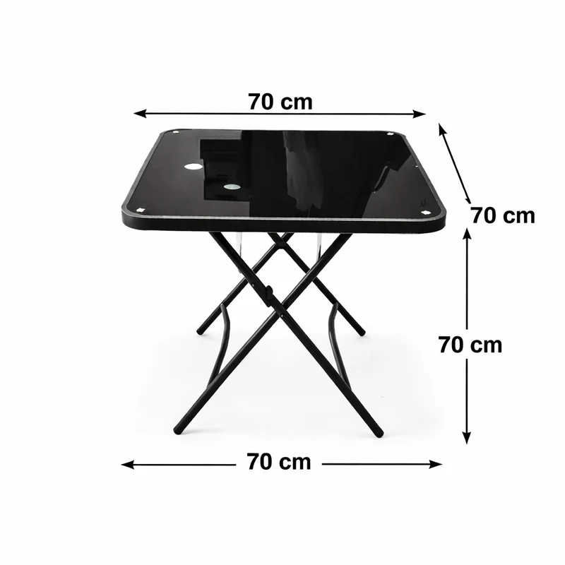 Table Pliante + 2 Chaises