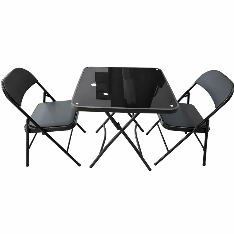 Table Pliante + 2 Chaises