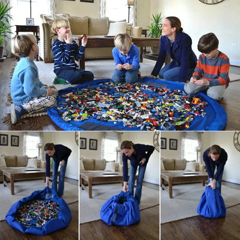 Sac à jouets tapis