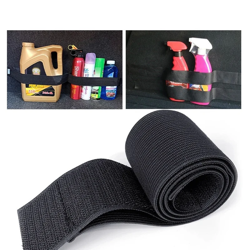 Rangement pour coffre de voiture en velcro