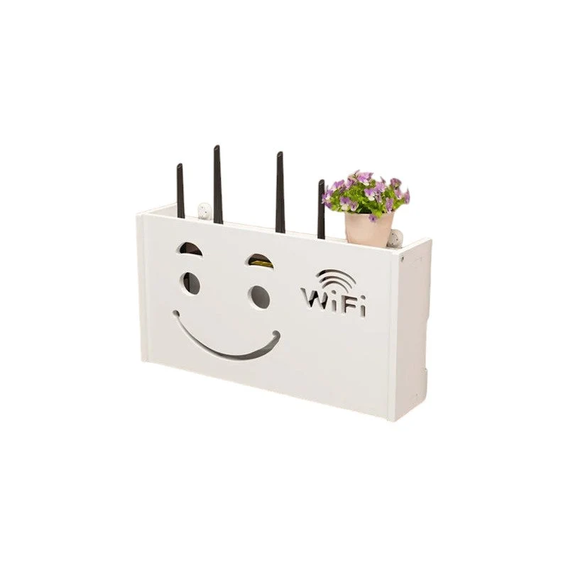 Rangement mural pour box internet