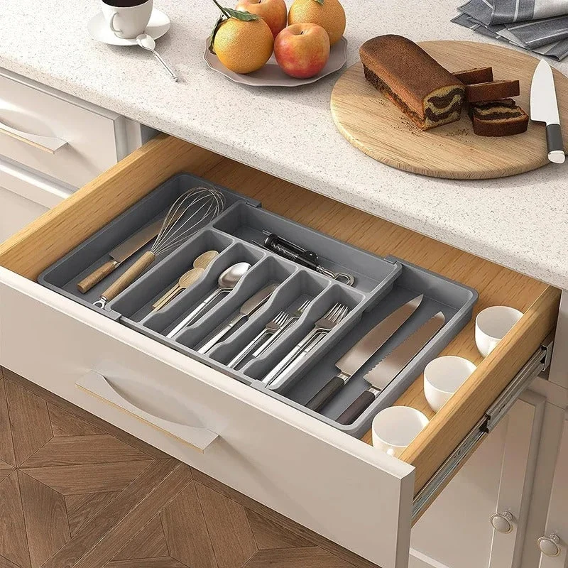 Range-couverts extensible