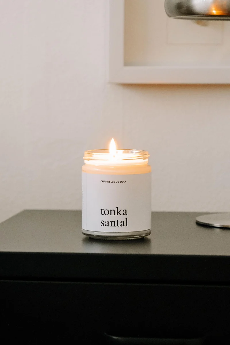 CHANDELLE DE SOYA - Tonka santal